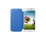 Samsung Original Flip Cover für Galaxy S4 hellblau Tasche