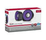 Speedlink (B-WARE) Aktive Stereo-Lautsprecher - ELLIPZ Stereo Speakers 