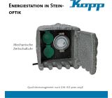 Kopp Energiestation 2-Fach Gartensteckdose mit Zeitschaltuhr