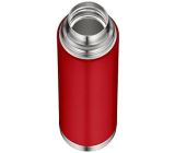 alfi Thermosflasche Edelstahl rot 750ml Isolierflasche mit Trinkbecher 
