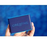 Creative (B-WARE) MUVO 2c Leistungsstarker Bluetooth Lautsprecher Blau