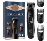 King C. Gillette Kabellos Bartschneider-Set Haarschneider Clipper
