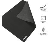 Trust Rutschfeste Gummi Mauspad 25cm x 21cm Schwarz