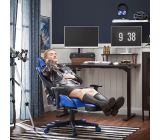SONGMICS Gaming Stuhl Bürostuhl Schreibtischstuhl verstellbare Armlehnen
