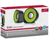 Speedlink (B-WARE) Ellipz Stereo Speaker schwarz/grün