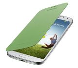 Samsung Original Flip Cover mit Galaxy S4 in gelb-grün