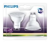PHILIPS  GU10 LED Spot 35W Warmweiss 4er Pack
