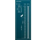 Kleiderstange mit Bewegungsmelder Licht LED Schrankrohr 59 - 100cm 2-er Pack]