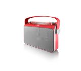Lenco Retroradio Lucille Rot