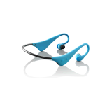 Lenco BH-100 blau Sport Bluetooth Kopfhörer
