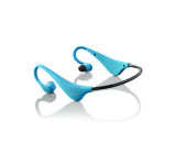 Lenco BH-100 blau Sport Bluetooth Kopfhörer