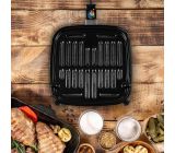 Princess Barbecue Tragbarer Hybrid Grill Campinggrill 