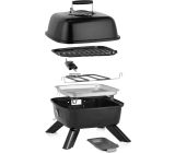 Princess Barbecue Tragbarer Hybrid Grill Campinggrill 
