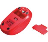 Trust Primo Kabellose Optische Maus USB Funkmaus 1600 DPI Rot [2er]