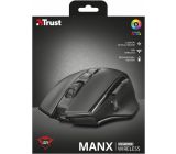 Trust GXT 140 Manx Gaming kabellose Maus 3000 DPI Wireless Mouse PC/Laptop