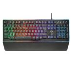 Trust Gaming GXT 860 Thura Halbmechanische LED-Tastatur DE Layout