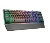 Trust Gaming GXT 860 Thura Halbmechanische LED-Tastatur DE Layout