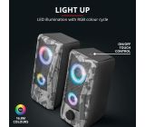 Trust Gaming GXT 606 Javv 2.0 PC Lautsprecher 12W RGB Speaker Set