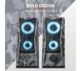 Trust Gaming GXT 606 Javv 2.0 PC Lautsprecher 12W RGB Speaker Set