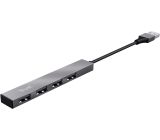 Trust Halyx Mini 4 Port USB Hub 2.0, USB-A Adapter