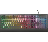 Trust Ziva 4in1 Gaming Kabelgebunden Tastatur Maus Kopfhörer Set DE Layout