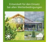 Philips Außenwandleuchte E27 mit Bewegungsmelder 60W Außenleuchte Wetterfest Schwarz