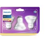 3x Philips LED Lampe 50 W GU10 Warmweiß Leuchtmittel