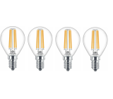 Philips E14 LED 6 60W Leuchtmittel Lampe Licht 4er-Pack 