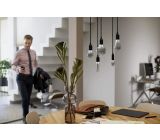 Philips E27 LED Dekolampe 15W Grau Warmweiss