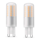 Philips LED G9 Lampe 60W Warmweiß Matt Leuchtmittel [2er-Pack]