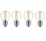 Philips E27 LED 40W Klar Warmweiß Lampe Licht Filament [4er Pack]
