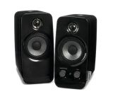 Creative (B-WARE) PC-Lautsprecher T10. 2.0 Stereo/AUX-IN/5 W RMS schwarz