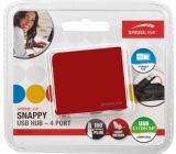 Speedlink (B-WARE) Snappy USB Hub Rot