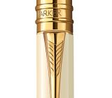 Parker Duofold White Ivorine G.C. Kugelschreiber