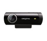 Creative (B-WARE) LIVE! Cam Chat HD USB-Webcam mit integriertem Mikrofon 