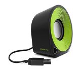 Speedlink (B-WARE) Ellipz Stereo Speaker schwarz/grün
