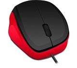 Speedlink (B-WARE) Robuste 3-Tasten-Maus - LEDGY Mouse USB schwarz-rot