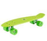 HUDORA Unisex - Kinder 12136 Retro Skateboard Zitrone Grün [B-WARE]
