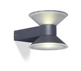Eco Light Moderne Außenwandleuchte 6 W 12 cm Gartenleuchte