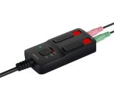 Speedlink (B-WARE) Medusa NX Kopfhörer mit Mikrofon und Kabelfernbedienung