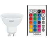 OSRAM LED GU10 RGBW Reflektorlampe LED Spot Multicolor mit Fernbedienung