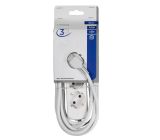 Vivanco 3 fach 5m Steckdosenleiste  Mehrfachsteckdose Schuko Stecker Weiß