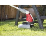  IKRA Elektro Rasentrimmer Grastrimmer Freischneider Doppelfaden 600 W