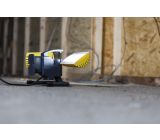 Lutec Peri Tragbarer Faltbar LED-Arbeitsleuchte integriert Gelb 