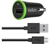 Belkin KFZ Ladegerät mit 1,2 m Micro USB Auto Ladegerät Zigarettenanzünder