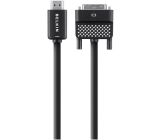 Belkin HDMI - DVI-D Videokabel Konventerkabel Vergoldet 3,6 m