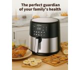 Askyors Heißluftfritteuse 8L XXL Airfryer Friteuse für 6-8 Personen 