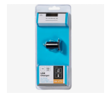 Vivanco Universal USB Charger Kfz-Ladegerät Zigarettenanzünder mit LED Leuchte