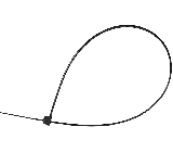 Vivanco 100 Stück Kabelbinder 4,6 / 200 mm 3 Verschiedenen Längen Schwarz