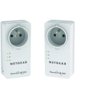 3x NETGEAR Powerline Network Kit AV+ 500 Netzwerkadapter [B-WARE]
